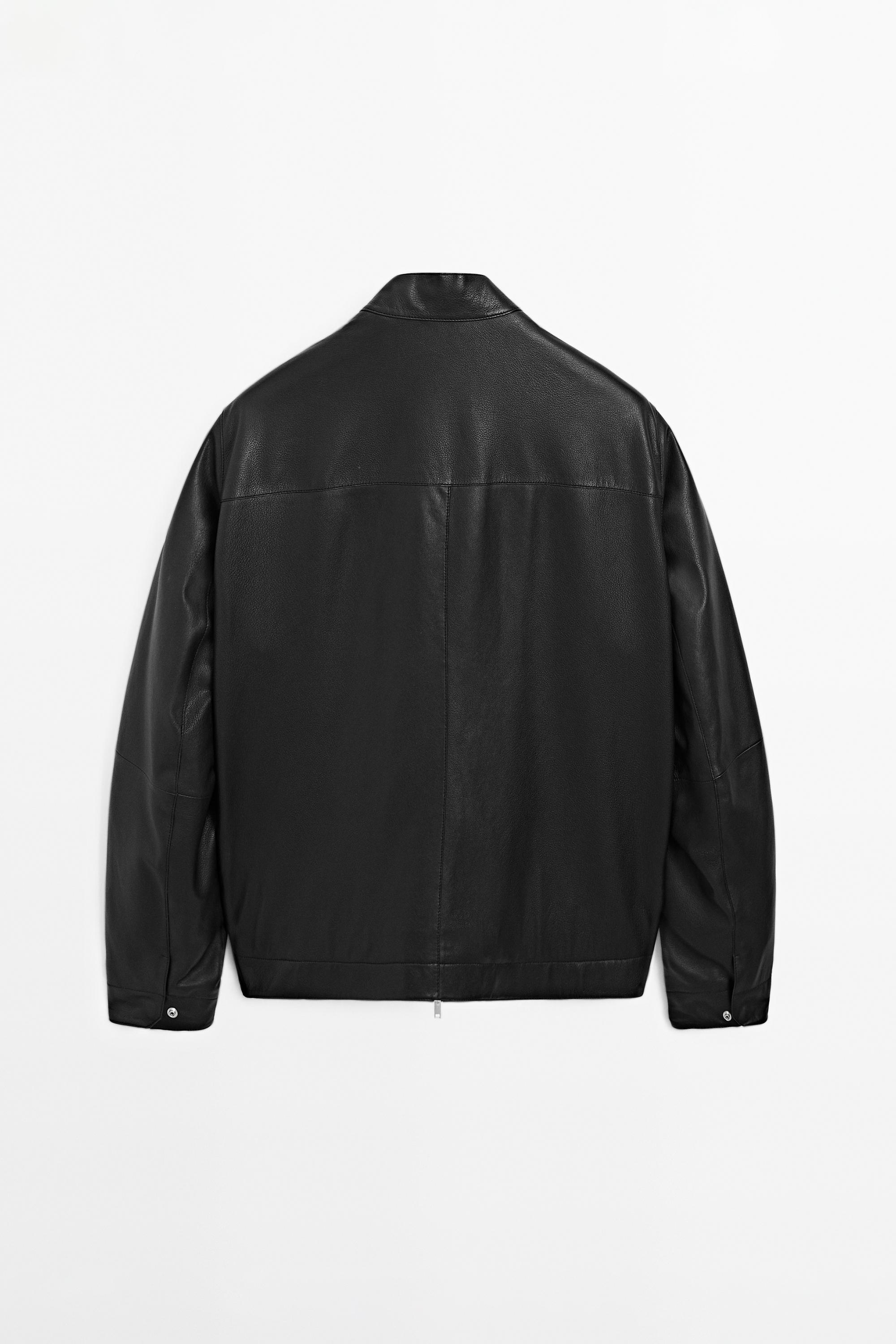Nappa sheepskin jacket